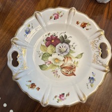 Antike feine Porzellan -Teller