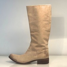 Moma Stiefel Damen - Vintage - Used Look