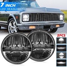 2X 7'' LED Front Scheinwerfer Fernlicht Abblendlicht Chevrolet Blazer K5 K20 C10