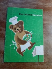 BÄREN - MARKE , DOSENMILCH um 1960: Von feinen Salaten, Kondensmilch Rezepte
