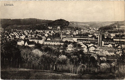 Cpa lorrach germany - lorrach,