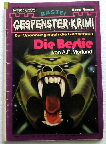 Gespenster krimi band 278 - "gespenster-krimi",