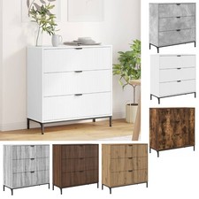 Sideboard 3 Schubladen Kommode Schrank Beistellschrank Holzwerkstoff vidaXL