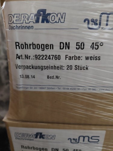 Kunststoff rohrbogen 50 - kunststoff,