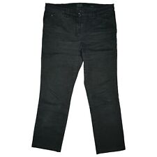 GERRY WEBER Irina Damen Stretch Jeans Hose straight Leg high Gr 44R W34 L28 grau