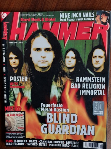 Metal hammer februar 2002 - metal, 02/2002