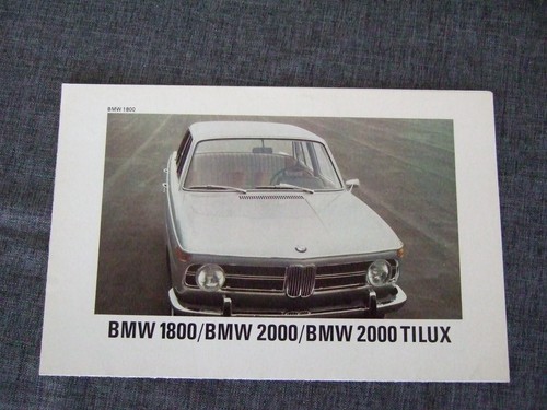 Bmw prospekt 1800 - bmw,