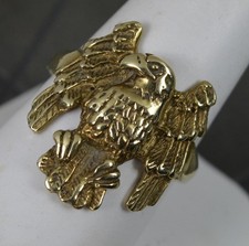 Schwerer Vintage Siegelring 9