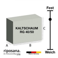 Schaumstoff Kaltschaum 40/50