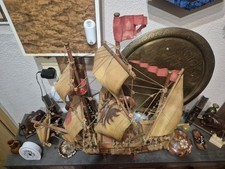 Altes Segelschiff Handarbeit