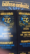 2 x Böhse Onkelz Tickets
