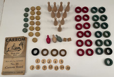 Lof ot Vintage Carrom Wooden