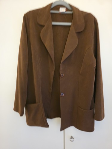 Vintage blazer jacke wildleder - vintage,