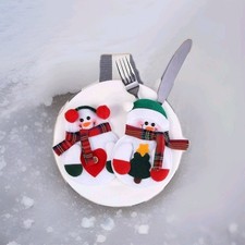 2 X 6  Schneemänner -