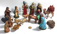 Konvolut vintage Figur Figuren Weihnacht Krippe Jesus Christus Maria Italien etc
