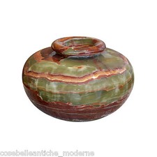 Vase IN Onyx Grün Marmor Vase Green Onyx Marble Classic Home Design