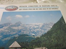 Alpenbahnen Westalpen K 46 Waadtland Schmalspur Bex Nach Aigle