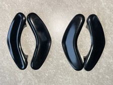 AMC 4 Stück Bananen Griffe ohne Schrauben für Kochtopf