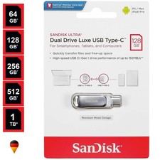 USB Stick 64 128 256 512GB 1TB