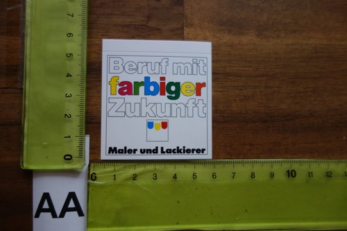 Alter aufkleber handwerk maler - alter,