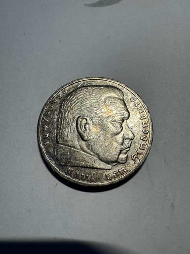 Reichsmark 1935 paul von - reichsmark,