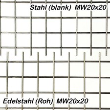 Schweißgitter stahl edelstahl - stahl,