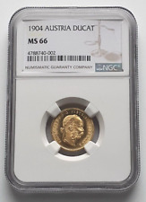 =FALL_OFFER= Österreich Dukat 1904 NGC MS-66 TOP-POP (7/0)