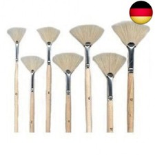 7 Fächerpinsel