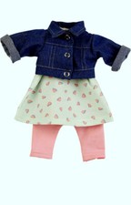Puppen Kleider 3teiliges Set