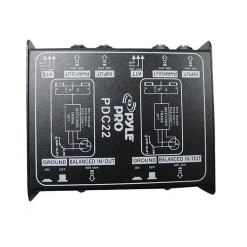 Pyle pdc22 passive box 2 - di,