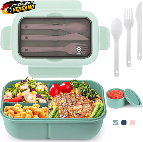 Lunchbox mit fächern für - mit,