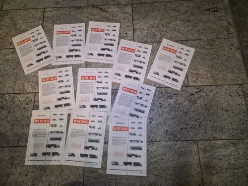 Wiking bildpreisliste 1984 85 - ,
