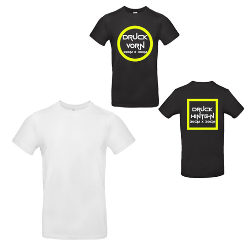 Shirt weiß inkl digitaler - t-shirt, inkl.