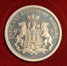 Medaille 100 J.Hamburgische