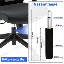 Gasfeder Bürostuhl Feder