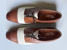 Edward Green cap toe Spectators; UK 9.5E/EU 43.5 very good condition