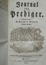 Journal für Prediger Predigt