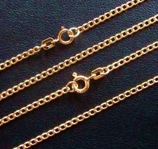 Echte Goldkette Panzerkette 55