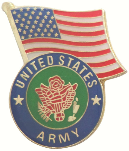 Usa army flagge - army, pin