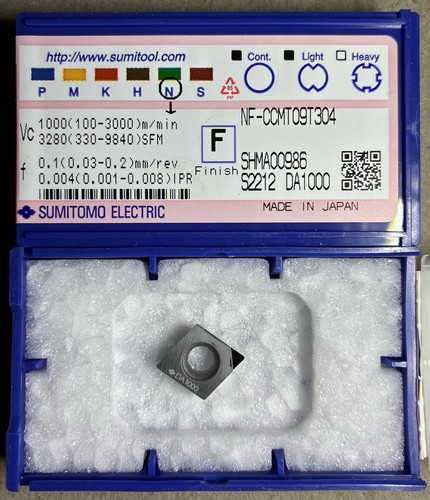 Sumitomo ccmt09t304 da1000 - sumitomo,