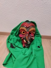 Allemanische Hexenmaske Holzmaske Fasnet Fasnacht Fasching Larve zunftfrei