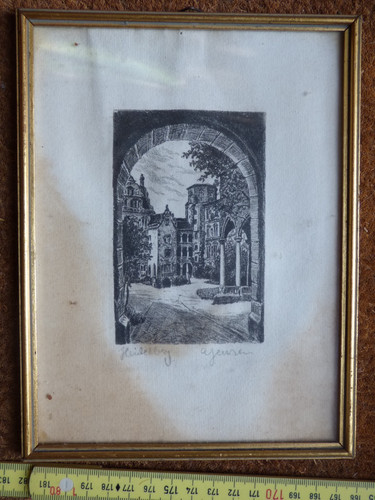 Heidelberg kupferdruck a - heidelberg,,