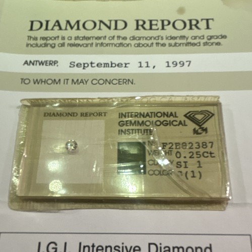 Igi diamant ct rund - igi,