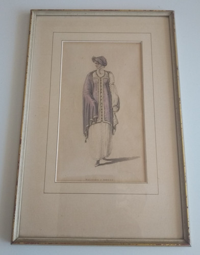 Edwardian walking dress - edwardian,