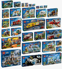LEGO® CITY *Auswählen* Polizei Feuerwehr Auto Spielzeug Haus Boot Sets Baustelle