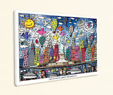 The Statue of Liberty welcomes all New York Kunstdruck Poster Rizzi Platte 38