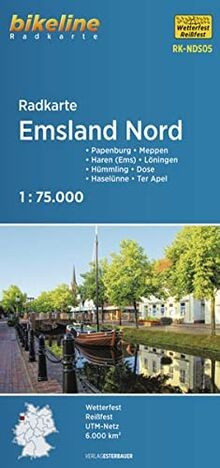Radkarte emsland nord - radkarte,