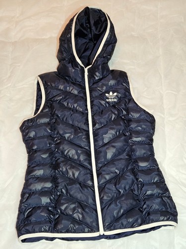 Adidas weste slim blau - blau, s