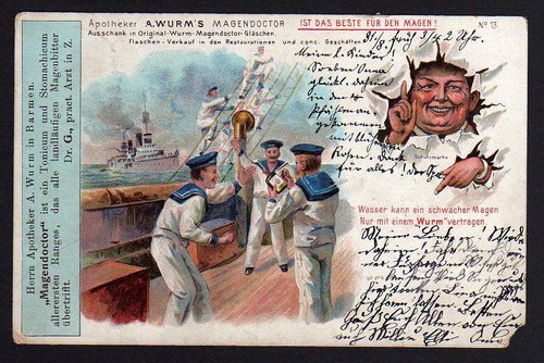 55312 litho wurms - ak,