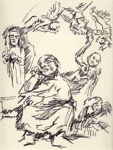 Oskar kokoschka wachtraum - oskar, &